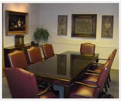 The firm's conference room